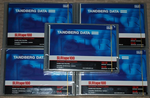 Tandberg Data SLR100 - PN 431891 - Lot of 5, Brand New, Factory Sealed