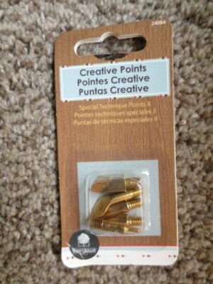 Creative Woodburning Special Technique Points II 5/Pkg-Assorted, WH24084