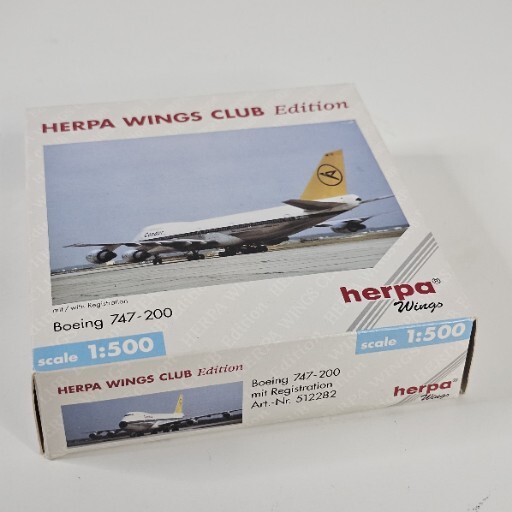南アフリカ航空 Herpa Wings Club Edition 1/500 Herpa Condor 747-200 1:500 Herpa Wings Club Edition model