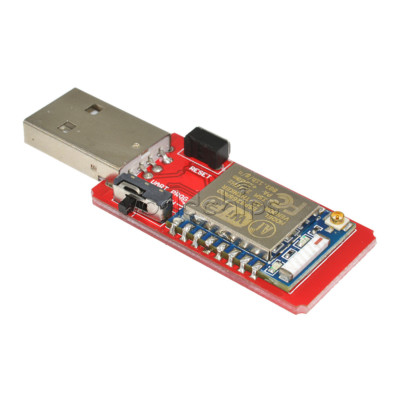 USB to ESP8266 ESP-07 ESP07 Serial WiFi Transceiver Module Built-in Antenna