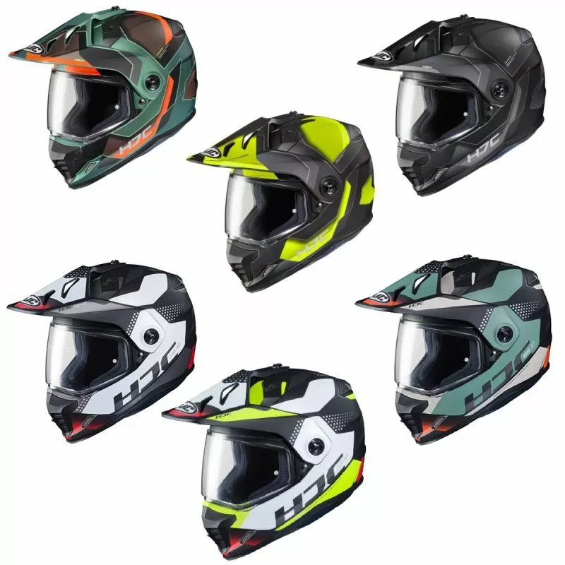 2022 HJC DS X1 Dual Sport Full Face Motorcycle Helmet Pick Size