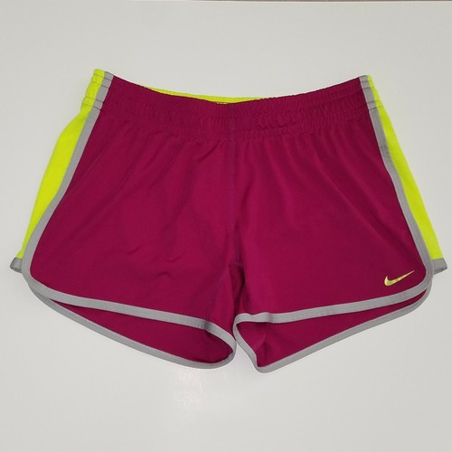 Nike Dri Fit Purple Neon Yellow 