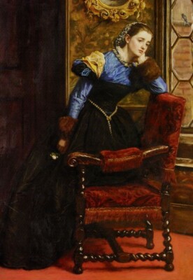 Oil painting Swallow-Swallow-Sir-John-Everett-Millais-oil-painting Swallow-Swall