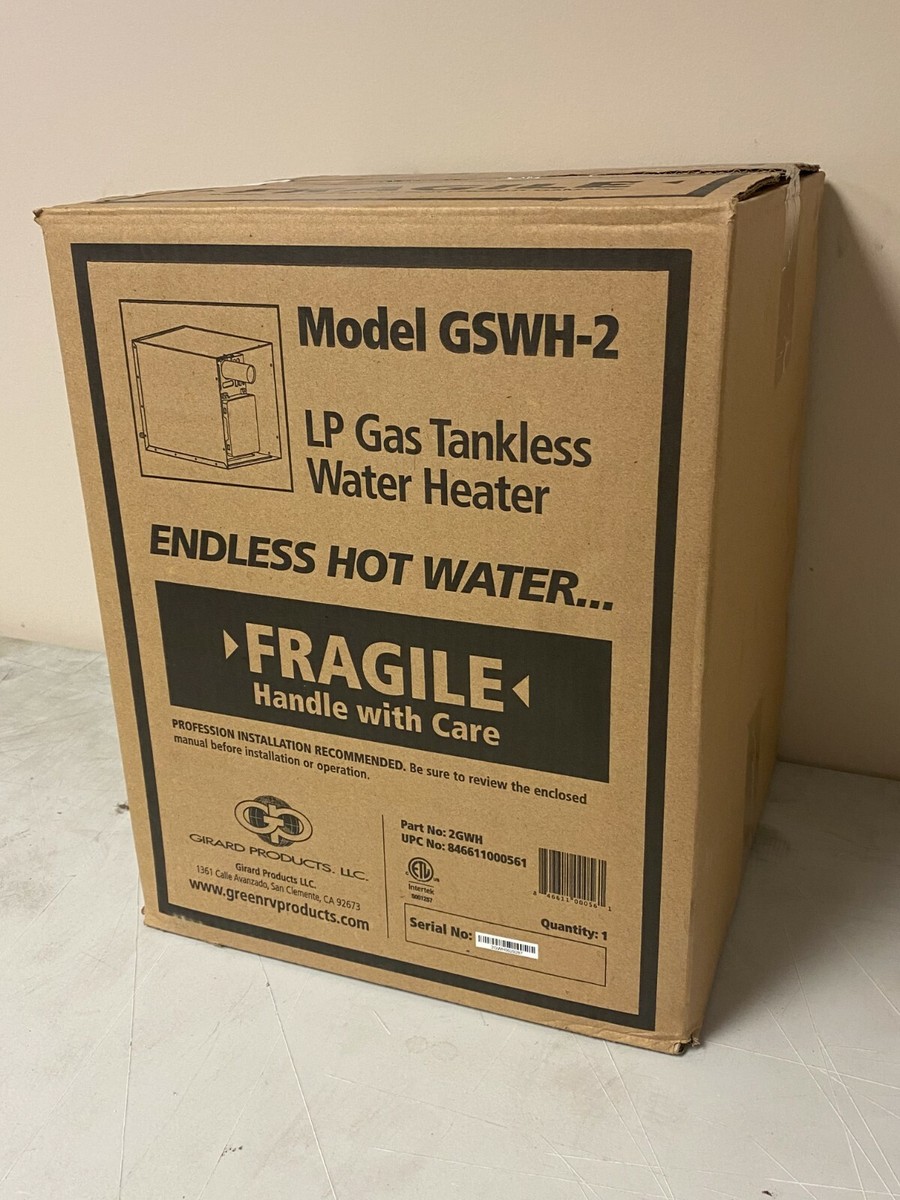 Girard Tankless Hot Water Heater RV #GSWH-2 Without Door u0026 Control Panel |  eBay
