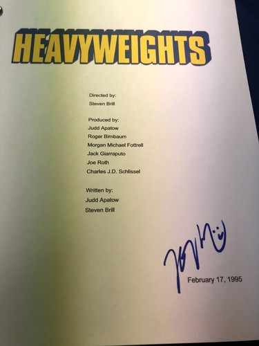 KEENAN THOMPSON SIGNED AUTOGRAPHED FULL HEAVYWEIGHTS MOVIE SCRIPT PROOF RARE - Picture 3 of 4