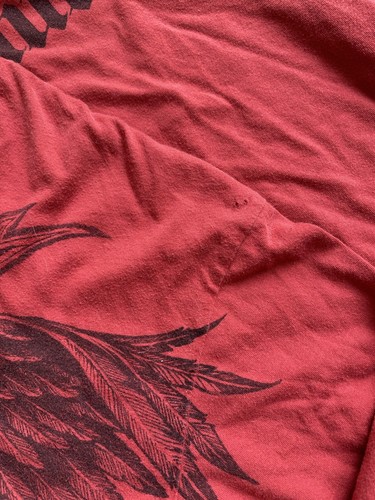 Xtreme Couture Red Mens Tshirt Skull XL - Picture 5 of 5