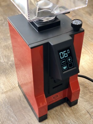 Eureka New Mignon SPECIALITA Espressomühle 55mm Scheiben * Rot Schwarz 15BL