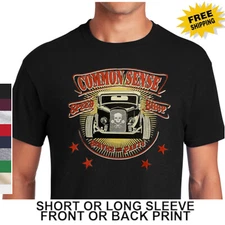 Common Sense Speed Shop Service Parts Classic Hot Rod Roadster Men's T-Shirt