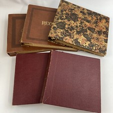 Lot of 5 45 RPM Decca Record Book Carry Cases - Storage