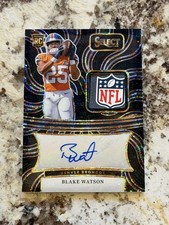 🔥2024 Select Rookie Prizm Black Disco Blake Watson SHIELD 1/1  #RSN-BWN 💎💎💎 
