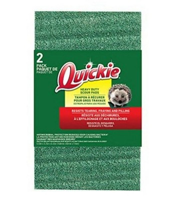 Quickie 2 Pack Heavy-Duty Scour Pads