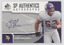 2006 SP Authentic SP Authentics Auto Chad Greenway #SP-CG Auto 17qs