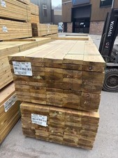 C24 STRENGTH GRADED 8X2 TREATED JOIST TIMBER - 4.8M LENGTH - £22 EACH