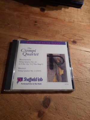 Sheffield Lab Cd- Beethoven String Quartet Op 74- The Ciompi Quartet- 10979