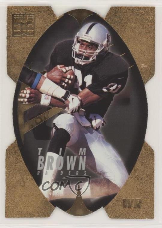 1998 Pro Line DC III Bronze Tim Brown #22 HOF 0q3
