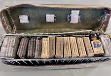 US Army Air Force TT-1 Medical First Aid Bag – WWII, Complete USAAF Kit, Large