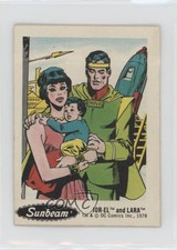 1978 DC Super Hero Stickers Food Issue Sunbeam Jor-el and Lara #7 7ut