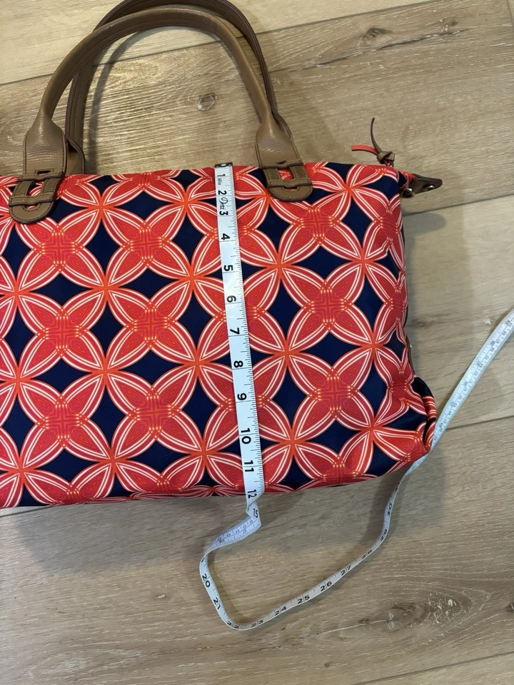 Bolso grande Stella And Dot rojo y azul Foto 3 de 4