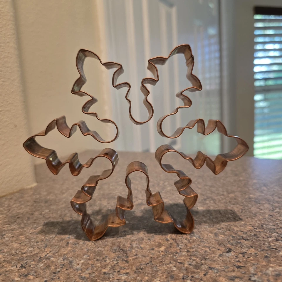 Große Kupfer Schneeflocke Ausstecher 7"×1" Weihnachten Backen Urlaub Küche