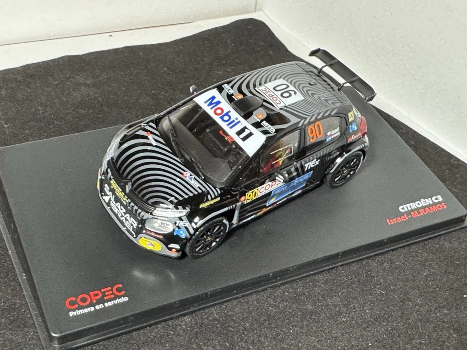 CITROEN C3 RALLY 2 #90 B.ISRAEL-M.RAMOS RALLY DEL CILE 2022 IXO ALTAYA 1:43 - Immagine 3 di 4
