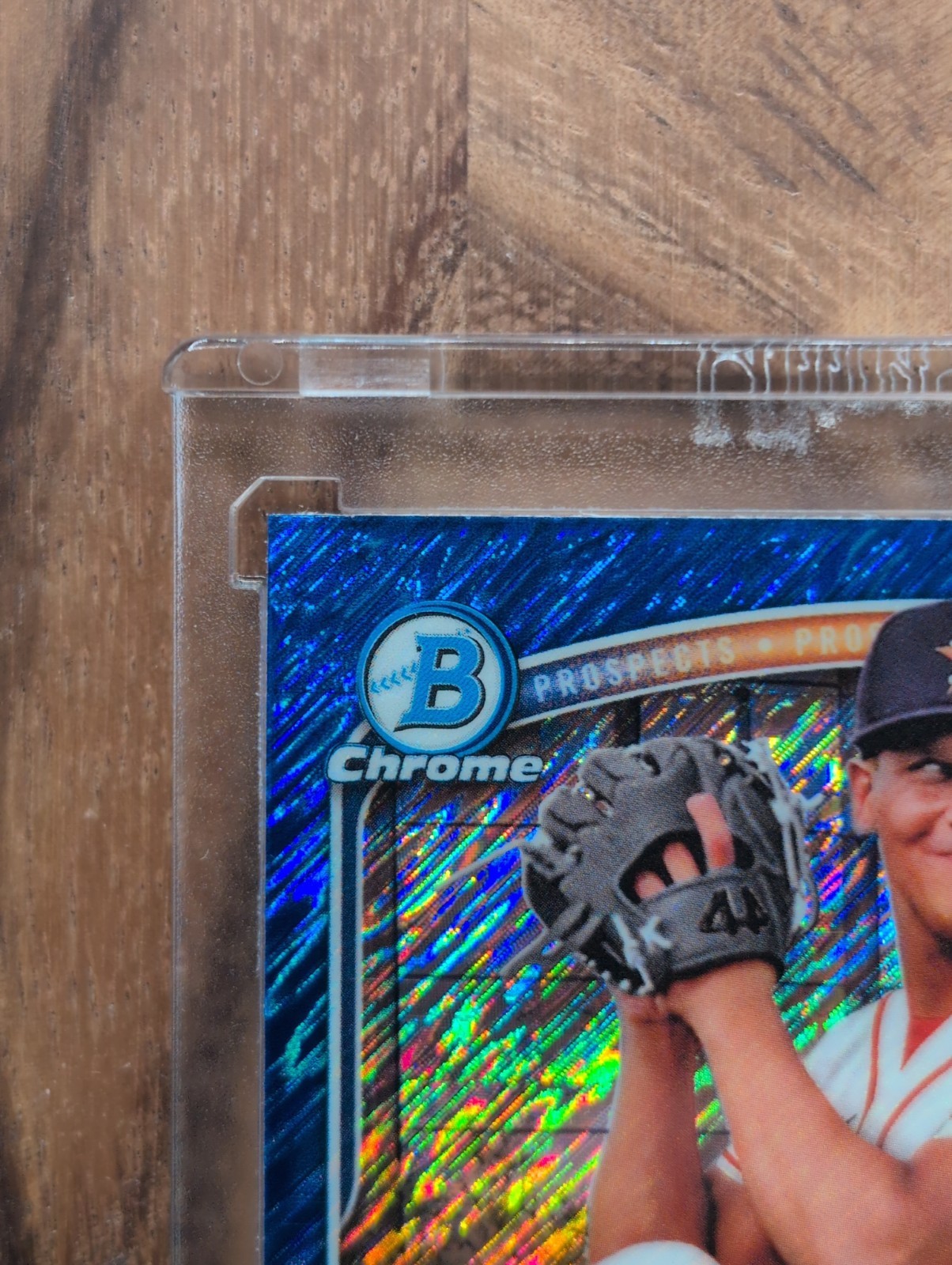 2025 Bowman Chrome Anderson Brito #BCP-98 Blue Shimmer Refractor /150 (RC) view 3
