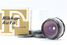  N MINT In Box Ai Converted Nikon Nikkor H Auto 28mm f3.5 MF Lens From JAPAN