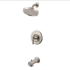 Pfister R89-8NK1 Contempra 1-Handle Tub Shower Combo Trim Brushed Nickel