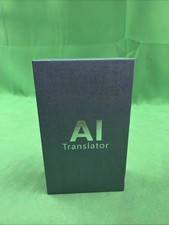 NEW Vormor AI Voice Translator device 2-Way Instant Voice Translation Z2 openbox