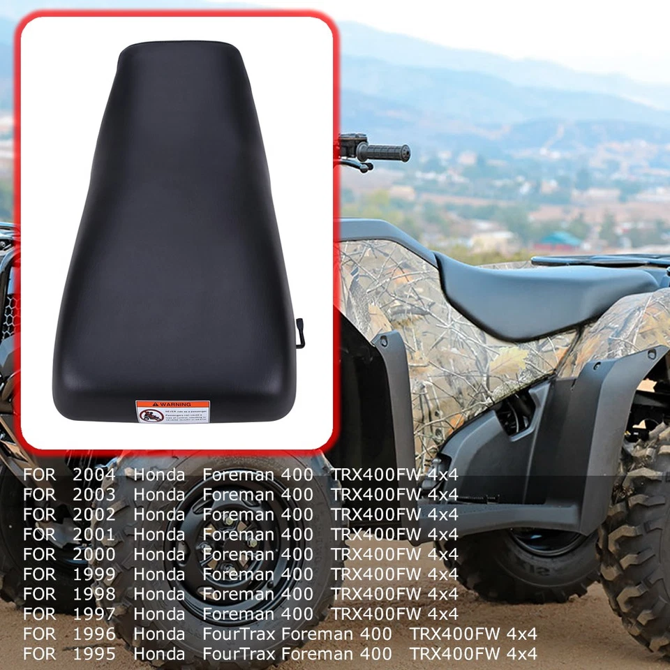 Asiento completo para Honda Foreman 400 TRX400FW 4x4 1995-2004 1996 1997 1998 1999 Foto 4 de 4
