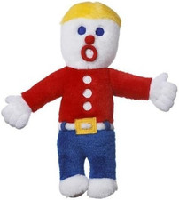 Mr. Bill 11" Squeaker Dog Toy - Multicolor, Officially Licensed