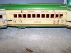 Marx Union Pacific tin litho Passanger cars 2 LA and 1 Denver O-027 — photo 3