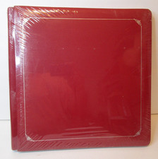 CREATIVE MEMORIES Cranberry Red 12x12 Premiere Scrapbook Album NEW/Sealed 