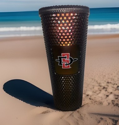 NWT Starbucks Studded San Diego State University SDSU tumbler Cup NO STRAW* Gift