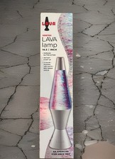 Genuine Vortex Lava Lamp 14.5" Swirling Glitter Action Color Changing