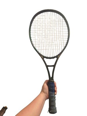 Prince Graphite II Oversize Tennis Racquet Leather Grip with Case
