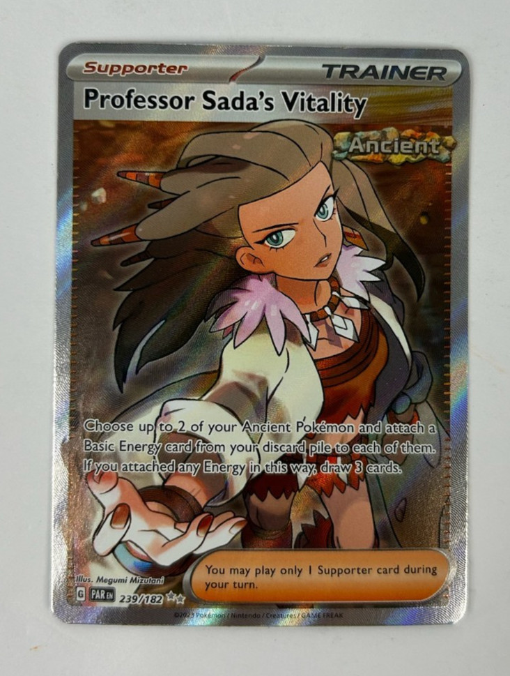 Professor Sada's Vitality 239/182 Pokemon TCG Paradox Rift Ultra Rare NM