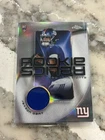 2025 Topps Chrome Football Jaxson Dart RC ROOKIE RELICS Card RR-JD Giants RC