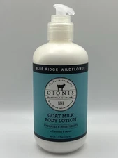 Dionis Goat Milk Body Lotion Blue Ridge Wildflower 8.5fl oz NWOB Discontinued
