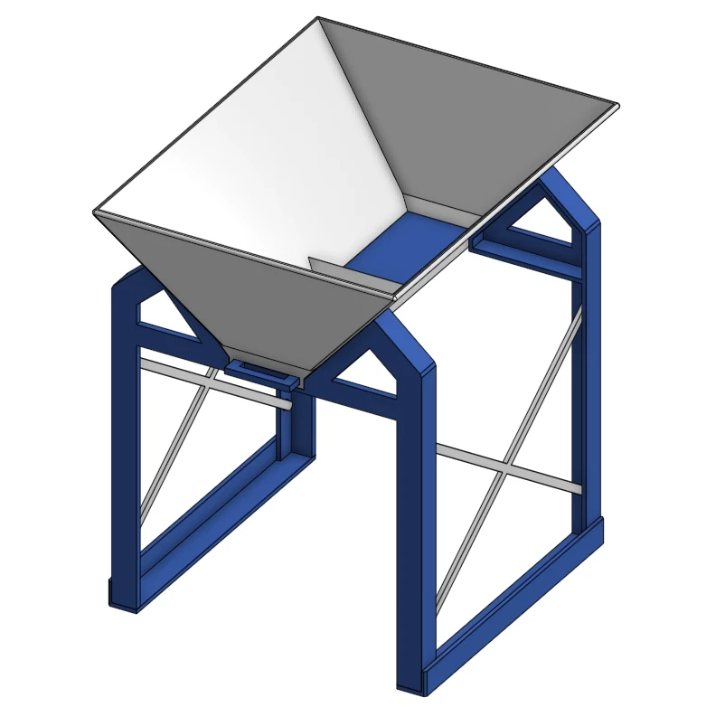 1.32 Scale Grain bin Silo Fill Trailer Farm - Image 2 of 4