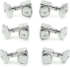 Grover 509C Roto-Grip Locking Rotomatic Tuners - Chrome
