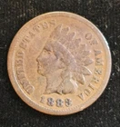 VG 1883 Bronze Indian Head Cent KM# 90a