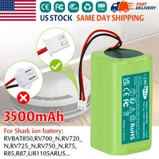 Battery For Shark RVBAT850 RV1001 UR1005AE RV1101ARUS UR1105ARUS 14.8V Li-ion
