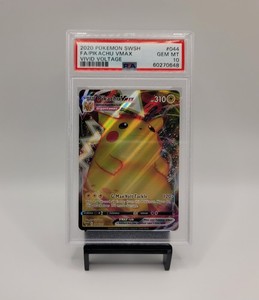how much is a pikachu vmax pokemon card worth Pikachu Vmax Vivid Voltage Psa 10