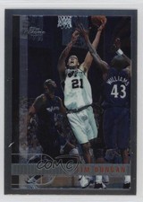 1997-98 Topps Chrome Tim Duncan #115 HOF 3hd