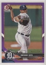 2018 Bowman Draft Purple 58/250 Gregory Soto #BD-53 z6b