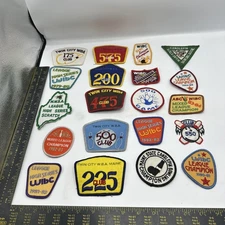 Lot of 20 Vintage Bowling Patches League Champion ABC American Bowling, WBA,WIBC