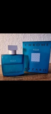 Azzaro Chrom Aqua Eau de Toilette 50 Ml EDT Herren Herrenduft