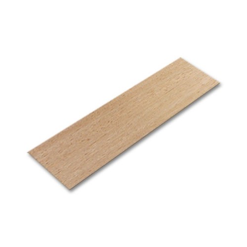 (59,60€/m²) Abachi Vollholzbrettchen 100 x 500 x 3,0 mm - Bild 1 von 2