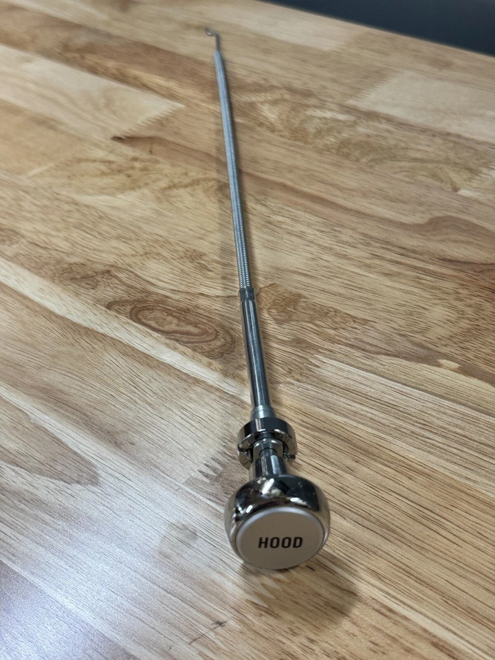 International Harvester 1971-76 Scout II kit de perilla de cable de liberación de capó - Nuevo Foto 2 de 4