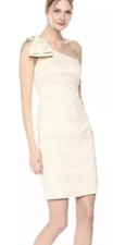 Eliza J One Shoulder Bow Detail Sheath Dress 4 NWT Retail $148